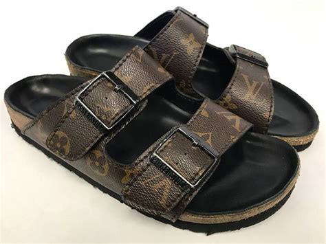 birkenstock sold to louis vuitton|Louis Vuitton flat sandal.